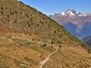 28 Vista sul bel Rif. Dordona In Val Madre con vista sul Disgrazia
